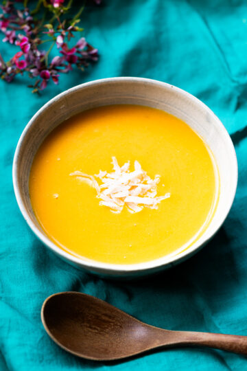 vegan coconut pumpking porridge