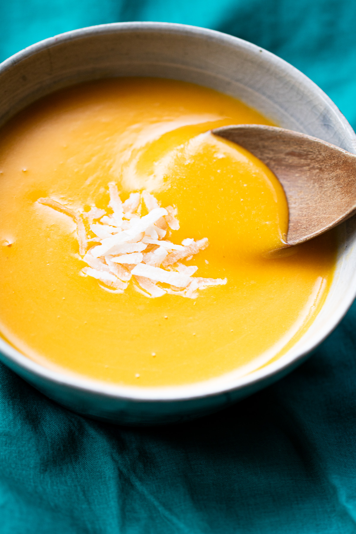 Silky smooth vegan kabocha coconut porridge — a nourishing plant-based dessert