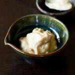 葛粉のヴィーガン豆乳カスタードクリーム。甘さ控えめ、もったり濃厚。