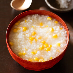 炊飯器で作るとうもろこし粥