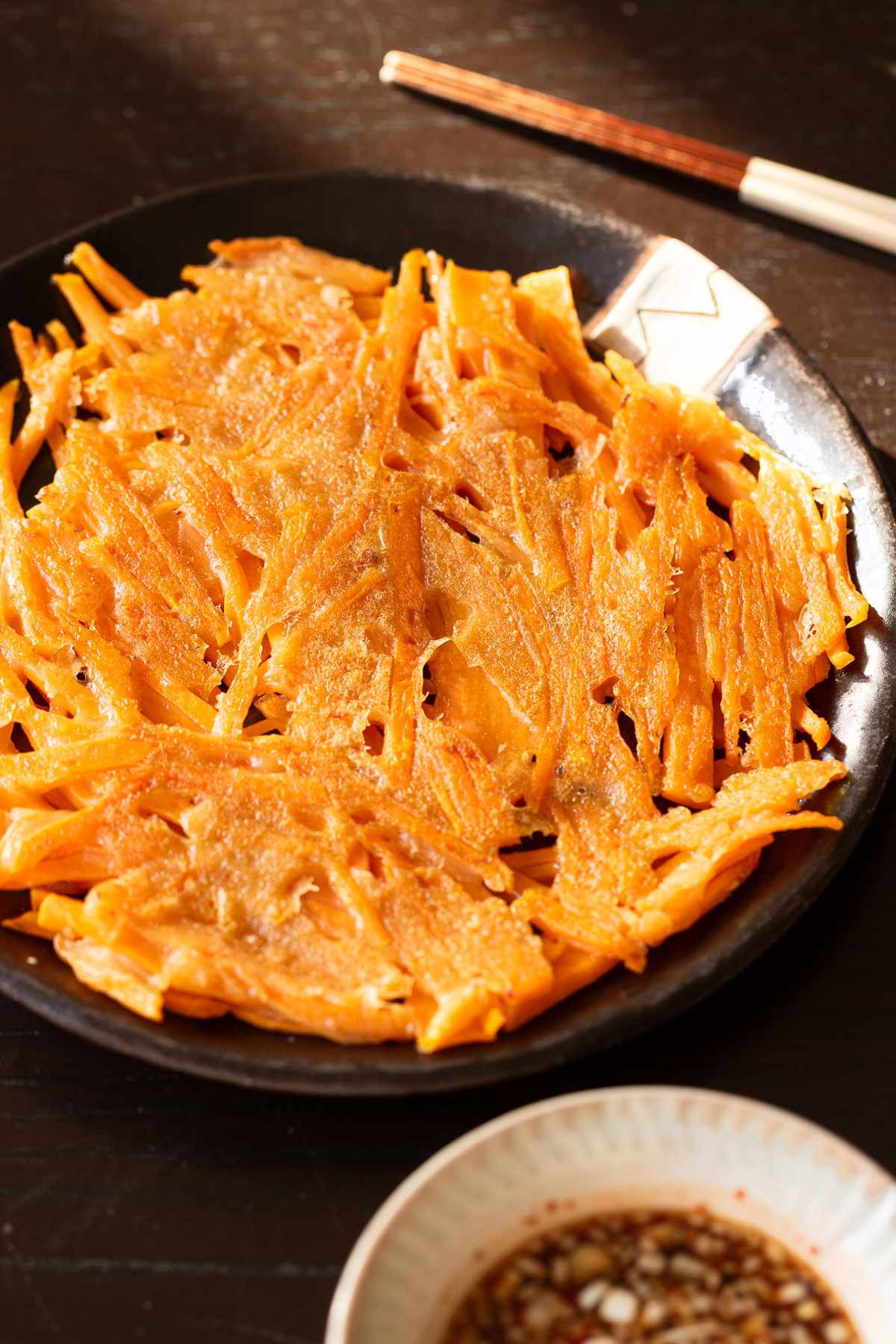 バターナッツかぼちゃのチヂミ 甘くて子供でも食べやすい野菜チヂミ