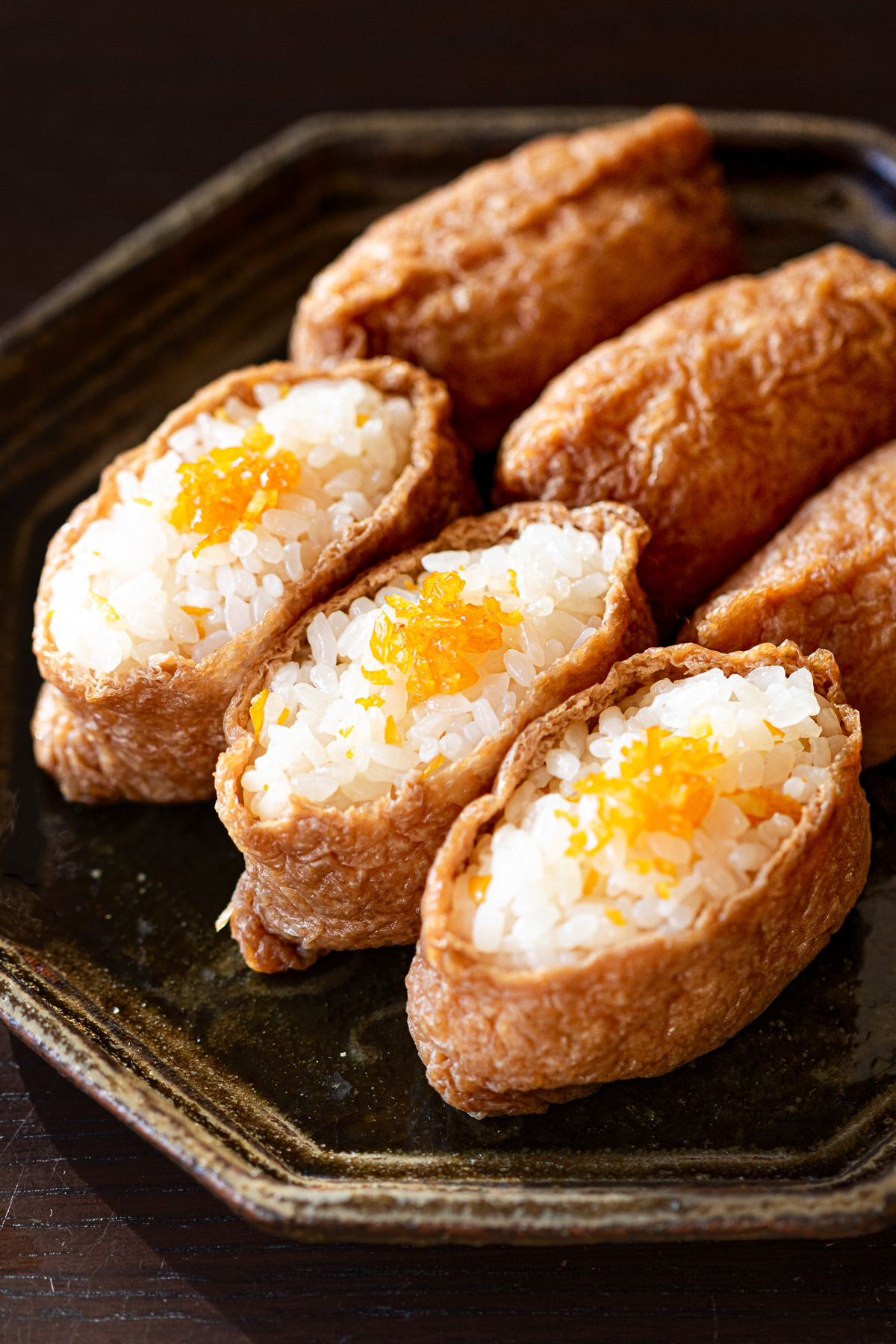 ゆず黒糖いなり寿司｜変わりいなり寿司のレシピ