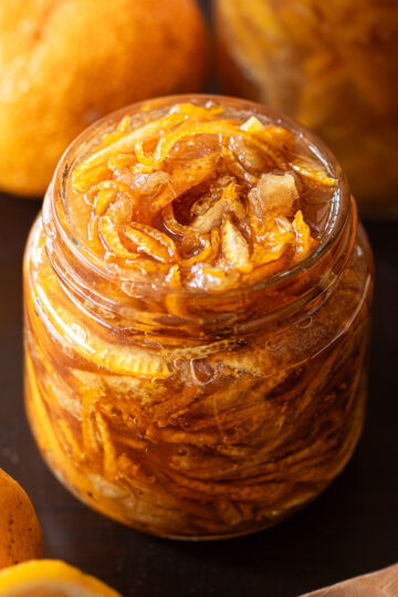 瓶に入った手作りゆず茶